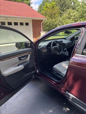 Red 2018 Honda CR-V EX