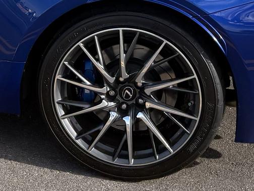 Blue 2017 Lexus RC F Base