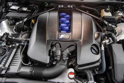 Blue 2017 Lexus RC F Base