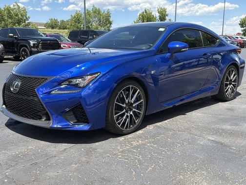 Blue 2017 Lexus RC F Base