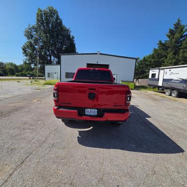 Red 2022 RAM 2500 Big Horn