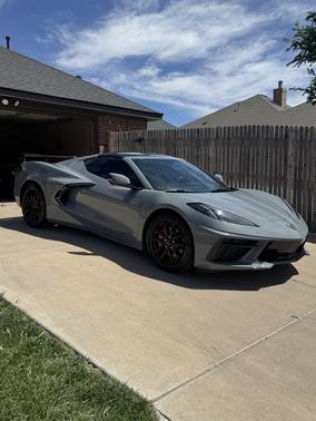 Gray 2025 Chevrolet Corvette Stingray w/1LT