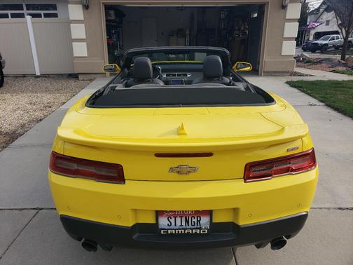 Yellow 2015 Chevrolet Camaro 2SS