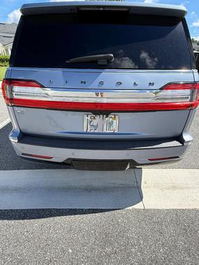 Blue 2019 Lincoln Navigator L Black Label