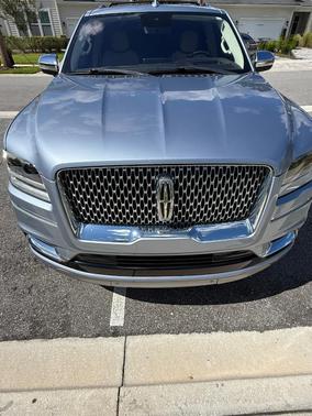 Blue 2019 Lincoln Navigator L Black Label