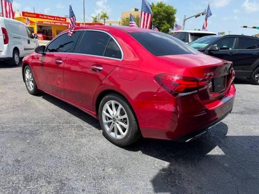 Red 2021 Mercedes-Benz A-Class A 220