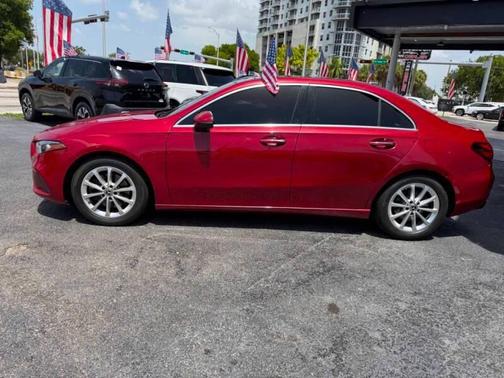 Red 2021 Mercedes-Benz A-Class A 220