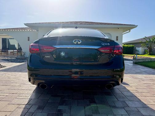 Black 2019 INFINITI Q50 3.0t Sport