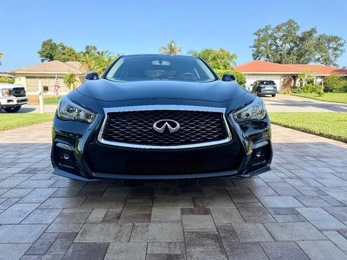 Black 2019 INFINITI Q50 3.0t Sport