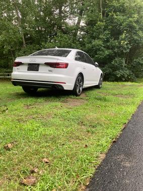 White 2018 Audi A4 2.0T Premium Plus