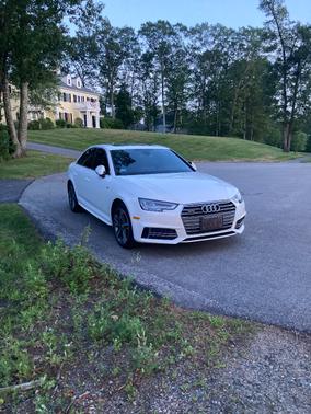 White 2018 Audi A4 2.0T Premium Plus