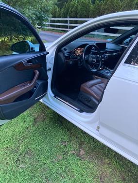 White 2018 Audi A4 2.0T Premium Plus