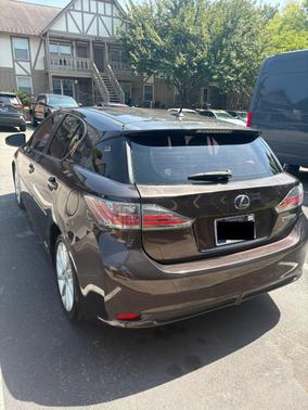 Brown 2012 Lexus CT 200h Base