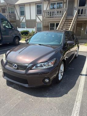 Brown 2012 Lexus CT 200h Base