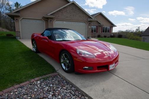Red 2006 Chevrolet Corvette Base