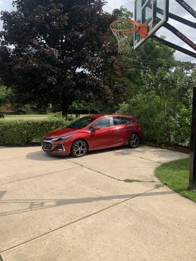 Red 2019 Chevrolet Cruze LT