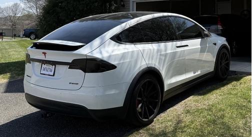 White 2018 Tesla Model X P100D