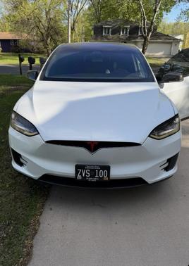 White 2018 Tesla Model X P100D