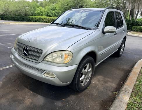 Silver 2003 Mercedes-Benz M-Class ML 350 4MATIC