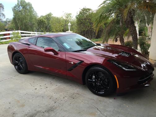 Red 2016 Chevrolet Corvette Stingray