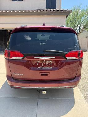Red 2017 Chrysler Pacifica Touring-L