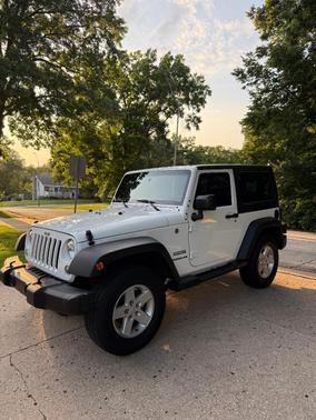 White 2017 Jeep Wrangler Sport