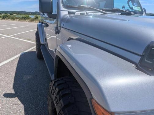 Gray 2018 Jeep Wrangler Unlimited Sahara