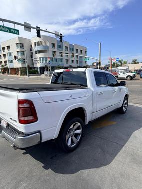 White 2019 RAM 1500 Limited