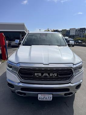 White 2019 RAM 1500 Limited