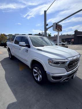 White 2019 RAM 1500 Limited