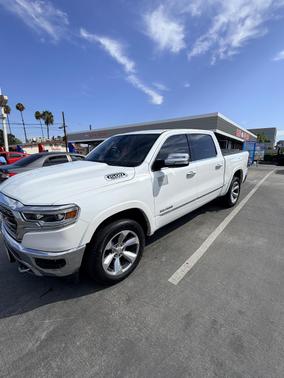 White 2019 RAM 1500 Limited