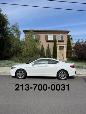 White 2015 Honda Accord EX-L