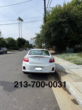 White 2015 Honda Accord EX-L