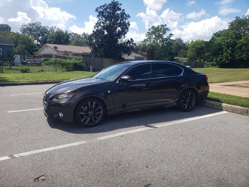 Red 2013 Lexus GS 350 Base