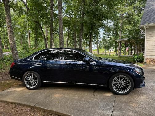Blue 2017 Mercedes-Benz E-Class E 300