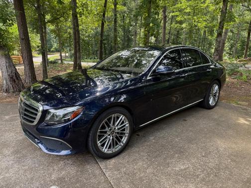 Blue 2017 Mercedes-Benz E-Class E 300