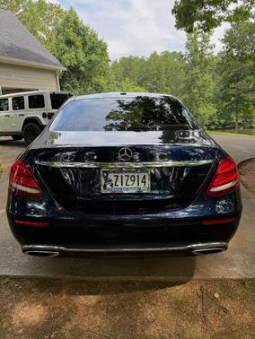 Blue 2017 Mercedes-Benz E-Class E 300