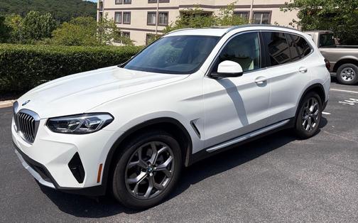 White 2022 BMW X3 xDrive30i