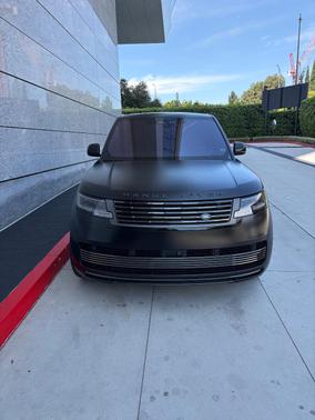 Black 2023 Land Rover Range Rover SV SWB