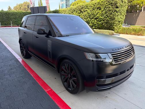 Black 2023 Land Rover Range Rover SV SWB