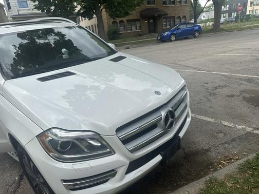 White 2016 Mercedes-Benz GL-Class GL 450 4MATIC