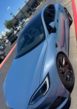 Blue 2026 Tesla Model S Plaid