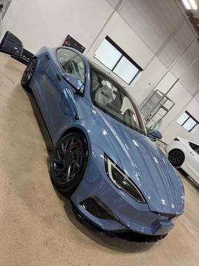 Blue 2026 Tesla Model S Plaid