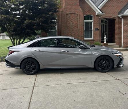 Gray 2024 Hyundai ELANTRA N Line