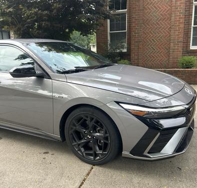 Gray 2024 Hyundai ELANTRA N Line