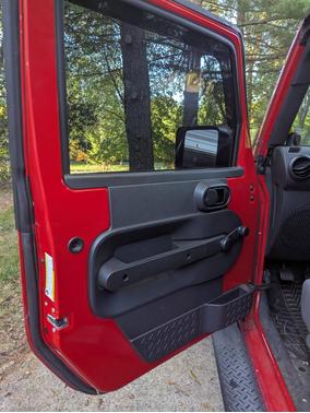 Red 2007 Jeep Wrangler X