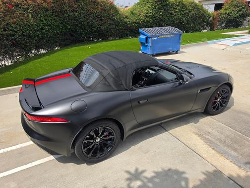 Black 2014 Jaguar F-TYPE Base