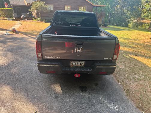 Gray 2017 Honda Ridgeline RTL