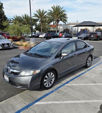 Gray 2010 Honda Civic EX