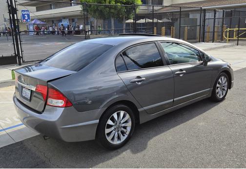 Gray 2010 Honda Civic EX